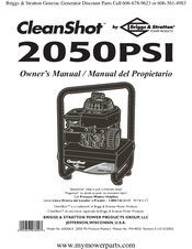 CleanShot 2050PSI Owner's Manual