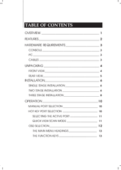 Master View CS-138D User Manual