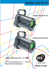 DTS SCENA LED 80 PC FC User Manual