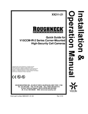 Vicon V15CCM-IR-2 Series Rouchneck Quick Manual