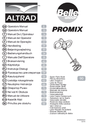 Belle Group PROMIX 1200E Operator's Manual
