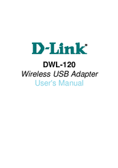 D-Link Air DWL-120 User Manual