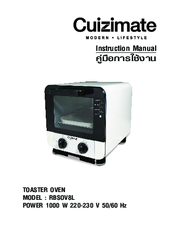 Cuizimate RBSOV8L Instruction Manual