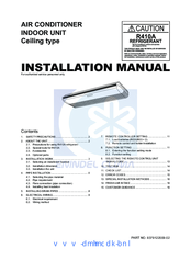 Fujitsu AOYD45LATT Installation Manual