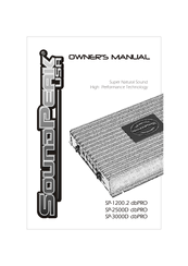 SoundPeak SP-3000D Owner's Manual