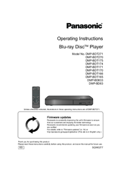 Panasonic DMP-BDT170 Manuals | ManualsLib