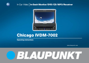 Blaupunkt CHICAGO IVDM-7002 Operating Instructions Manual