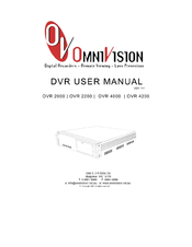 Omnivision OVR 4000 User Manual