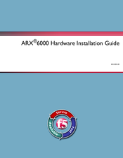 F5 ARX 6000 Hardware Installation Manual