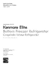 Kenmore Elite 795.7132 Series Use & Care Manual