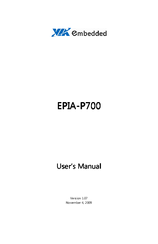 VIA Technologies EPIA-P700 User Manual