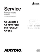 Maytag P1329702M Service Manual