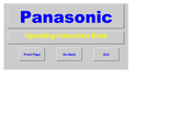 Panasonic TX-25MD1 Operating Instructions Manual