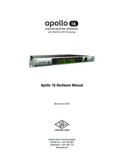 Apollo 16 Hardware Manual