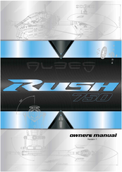 Alees Rush 750 Owner's Manual
