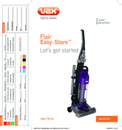 Vax Flair Easy-Store U86-FN-Pe User Manual