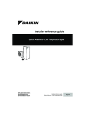 Daikin EHVH/X04+08S18CA Reference Manual