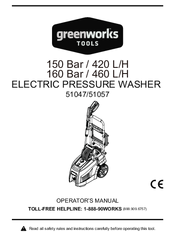 GreenWorks 51047 Operator's Manual
