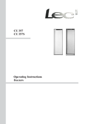 Lec CU 357S Operating Instructions Manual