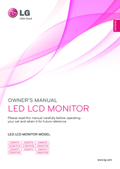 Lg 24M47H Manuals | ManualsLib