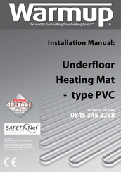 Warmup PVC Installation Instructions Manual