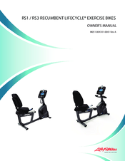 Lifefitness RECUMBENT LIFECYCLE RS3 