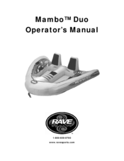 Rave Sports Mambo Operator's Manual