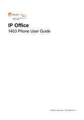 Broadconnect 1403 User Manual