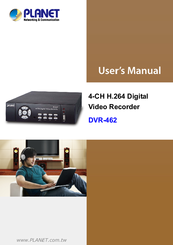 Planet Networking & Communication DVR-462 User Manual