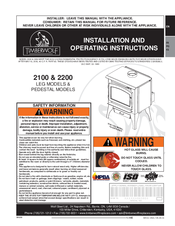Timberwolf Economizer 2100 Installation And Operating Instructions Manual