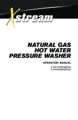 xstream X-HW13008GENNG Operation Manual