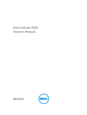 Dell Latitude 3150 Owner's Manual