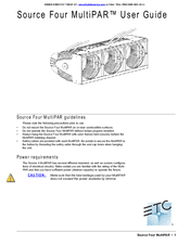 ETC Source Four MultiPAR User Manual