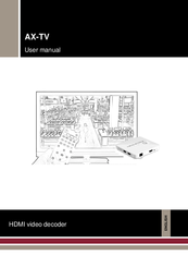 Visual Tools AX-TV User Manual