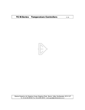 Electron Dynamics TC M series User Manual