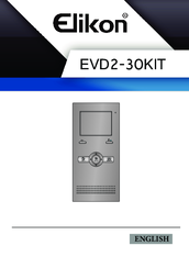 Elikon EVD2-30KIT Manual