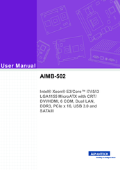 Advantech AIMB-502 User Manual