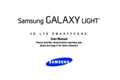 Samsung Galaxy light User Manual