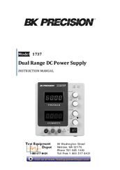 BK Precision 1737 Instruction Manual