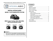 Integral Audio 1101S Installation Manual