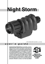 American Technologies Network Night Storm User Manual