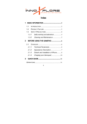 innoXplore IX-M20 User Manual