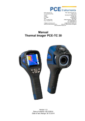 PCE Instruments PCE-TC 30 Manual