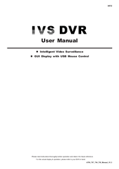 IVS SYNTC1104P User Manual