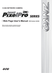 Ganz PixelPro GXi Series User Manual