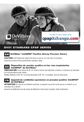 Devilbiss DV51 Standard cpap series User Manual