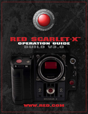 RED SCARLET-X Operation Manual