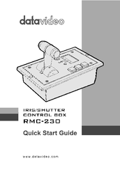 Datavideo RMC-230 Quick Start Manual