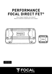 Focal PERFORMANCE DIRECT FET User Manual