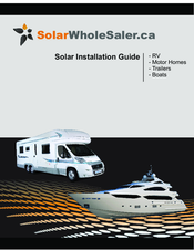 solarwholesaler RV Installation Manual
